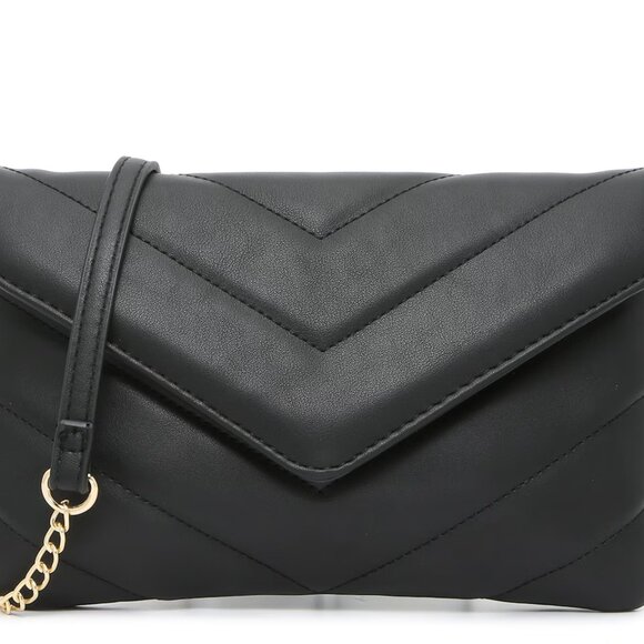 *Kelly & Katie Black 2-Way Day To Night Clutch - Picture 4 of 6